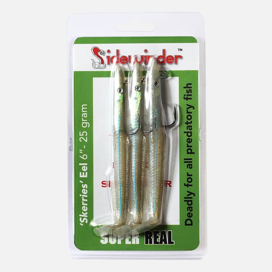 Sidewinder Skerries Super Real Eels - 6 – Baits'R'Us