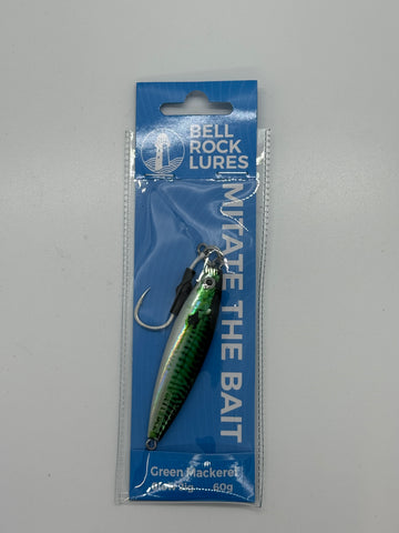 Bell Rock Lures Slow jig - Green Mackerel - 60g