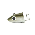 Fiiish Black Minnow - Jig Heads Offshore 10g Khaki - Size 2