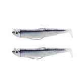 Fiiish Black Minnow -  Black Mullet Double Combo -  Shore 12g - Size 3