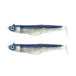 Fiiish Black Minnow - Barracuda Blue Double Combo -  Off Shore 25g - Size 3