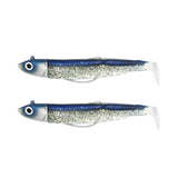 Fiiish Black Minnow - Barracuda Blue Double Combo -  Off Shore 25g - Size 3