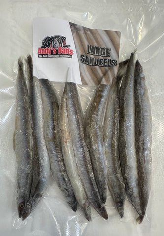 Sand Eels -Large IQF (Individual quick frozen)