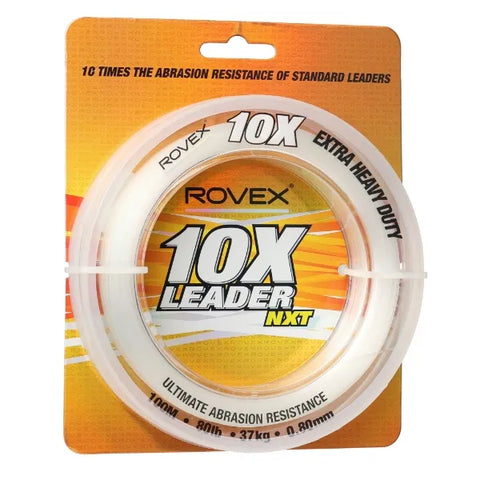 Rovex 10X Monofilament Leader 100m  - Clear