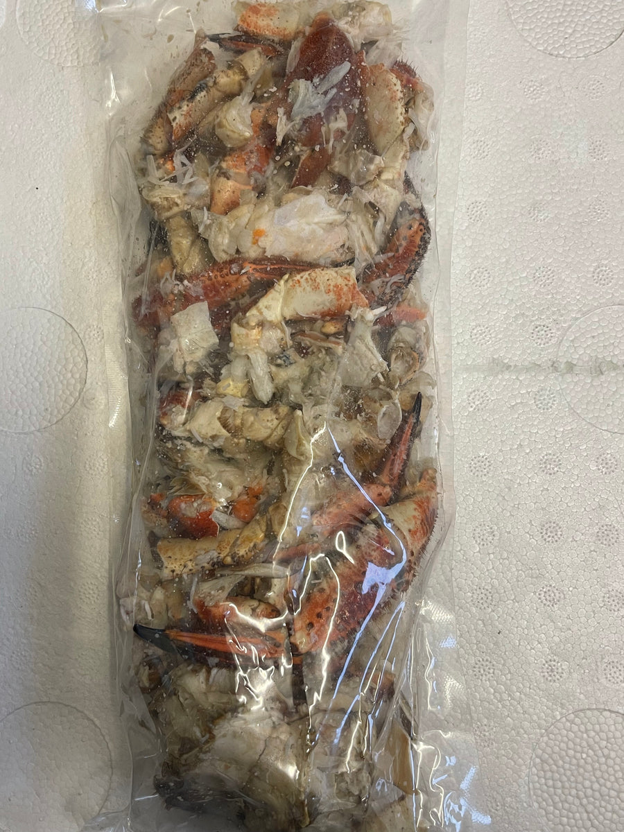 500g Cooked Crab Meat, Claws and Bits – Baits'R'Us