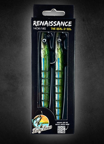 Lazy Lures Renaissance Eels - The Real G-Eel