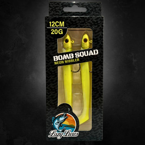 Lazy Lures Bomb Squad Duo Pack - Neon Nibbler