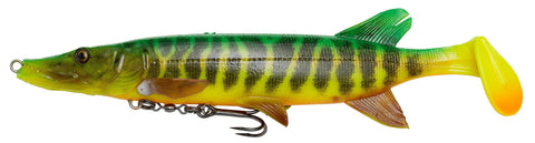 Savage Gear 4D Pike Shad - 20cm/65g - Firetiger