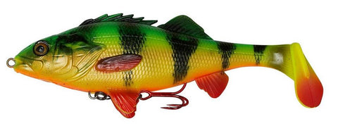 Savage Gear 4d Perch Shad - 12.5cm/23g - Firetiger