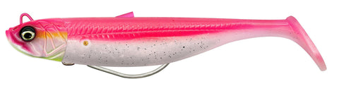 Savage Gear Minnow W1 2+1 - 12.5cm/28g - Pink Pearl Silver