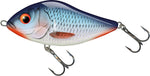 Salmo Slider - Bleeding Blue Shad - Sinking 10cm