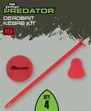 Fox Rage Predator Deadbait Kebab Kits - Red