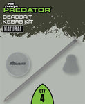 Fox Rage Predator Deadbait Kebab Kits -  Natural Grey