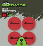 Fox Rage Predator Bait Poppers - Red